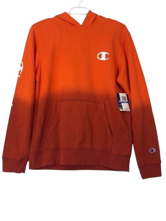 Champion Other - Champion Boys XL Ombre Hoodie Orange Red Fleece NWT